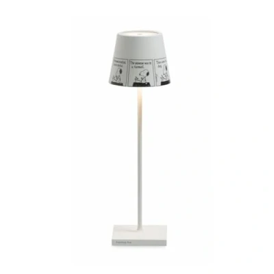 Image de Zafferano Lampes à Porter Poldina x Peanuts table lamp Strip