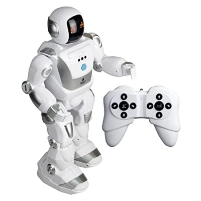 Image de Ycoo by Silverlit Program a Bot X, Robot Radiocommandé Programmable, 40 cm 48 Actions Programmables Capteurs de Mouvements Effets Sonores et Lumineux.