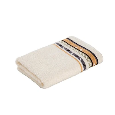 Image de Möve Serviette de Bain en Coton Ivoire 67 x 140 cm