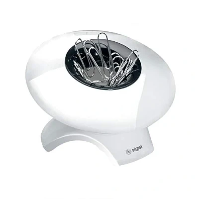 Image de SIGEL SA101 Distributeur de trombones Eyestyle, blanc/noir