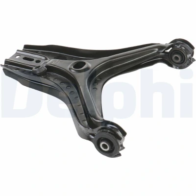 Image de DELPHI TC1137 bras de suspension sans rotule gauche, inférieur oscillant longitudinal Tôle d&#039;acier AUDI: 80 B3, 90 B2, Quattro