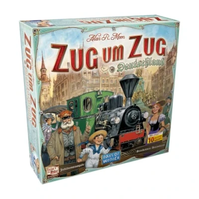 Image de Asmodee ASM Zoug um Zug Deutschland Neuaufl. 1902 DOWD0026
