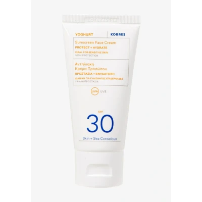 Image de Korres Yoghurt Sunscreen FACE Cream SPF30 Protection solaire, Taille: 50 ml,