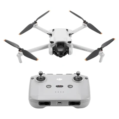 Image de DJI Mini 3 Drone Caméra Léger avec Nacelle Mécanique à Axes, Vidéo 4K HDR, Temps de Vol 38 Min, Transmission jusqu’à 10 km, Prise Vue Verticale Réelle, Retour Auto par GPS Intégré