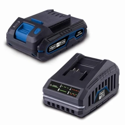 Image de batterie 2.0Ah 20V + chargeur universelle pour la gamme SCHEPPACH IXES