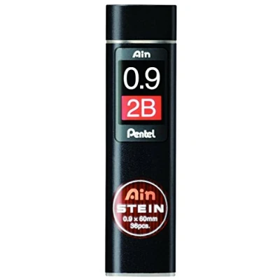 Image de Pentel C279 2B Etui de 36 Mines 0,9 mm