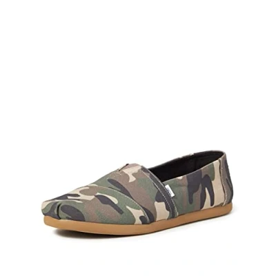 Image de TOMS Homme Alpargata Core Mocassin Plat, Vert, 44 EU