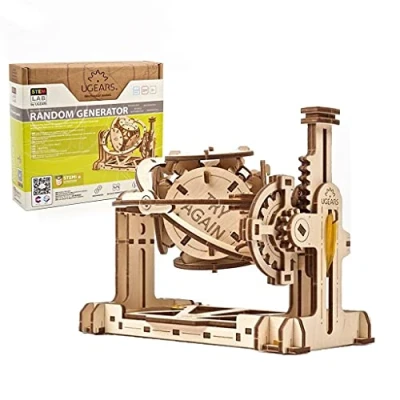 Image de Kit de modèle générateur aléatoire UGEARS STEM Puzzles en bois 3D créatifs