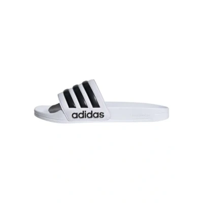 Image de adidas Mixte Adilette Shower Slides, Cloud White / Core Black White, 54 2/3