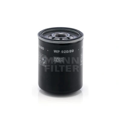 Image de MANN FILTER WP 920/80 Filtre à huile M 26 X 1.5 avec un clapet de non retour vissé OPEL: Frontera A SUV, Monterey A, ISUZU: Trooper II SUV