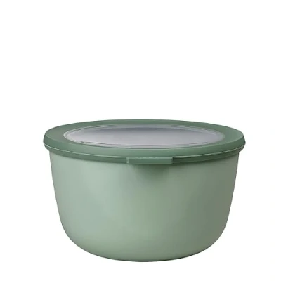 Image de Mepal Bol multi usage Cirqula Nordic sage capacité 2000 ml couvercle amovible incassable étanche stockage au congélateur, à froid passe lave vaisselle