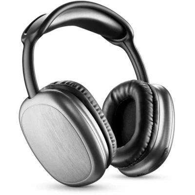 Image de Music Sound Casque Bluetooth MAXI2 5.0 sans Fil Play Time 22h Charging 1,5h Microphone intégré Commandes sur Le pavillon et Bandeau réglable, Couleur Noir
