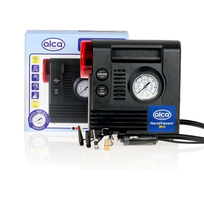 Image de ALCA 3 in 1 233000 Compresseur à air 12 250 17 alimenté par l&#039;allume cigare, portable