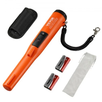 Image de Détecteur de Métaux Portable VEVOR Pinpointer IP68 Étanche Sonde à Baguette ABS