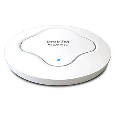 Image de DrayTek VigorAP 912C Point d&#039;accès sans fil 802.11ac, extension de portée, maille avec jusqu&#039;à 8 AP912C, montage au plafond ou mur, idéal pour les entreprises