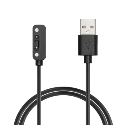 Image de kwmobile Câble USB compatible avec Xplora X6 Play / Pro rechange chargeur fitness tracker montre connectée noir
