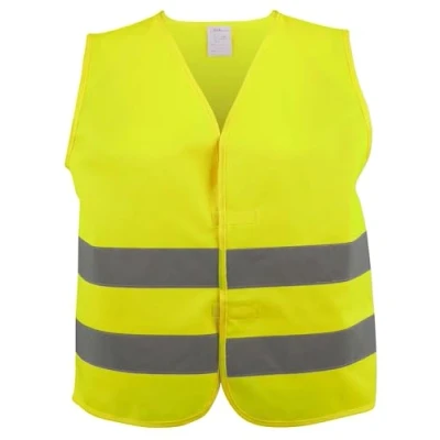 Image de Walser Gilets de sécurité pour Voiture, Gilet réfléchissant Adultes Selon la Norme en ISO 20471:2012+A1:2016, Femmes/Hommes Jaune XXXL