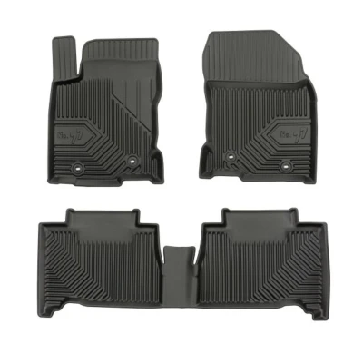 Image de FROGUM No. 77 77409149 Ensemble de tapis sol Caoutchouc avant et arrière 3 noir Sur mesure LEXUS: NX