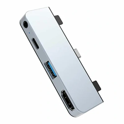 Image de Hyper HyperDrive 4 in 1 iPad Pro USB C Hub grey HD319E GRAY
