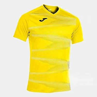 Image de Maillot Joma Grafity II Jaune Homme Technologie Micro Mesh Taille L