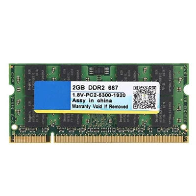 Image de 2 Go de mémoire pour Ordinateur Portable, DDR2 667MHz 2GB 200Pin PC2 5300 vive () Carte mère/AMD