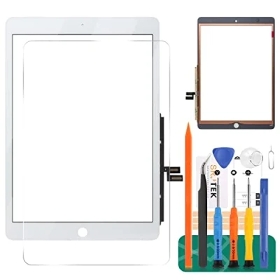 Image de Kit de réparation pour écran tactile 7 7ème A2197 A2200 A2198 A2232 iPad 8 A2428 A2429 A2430 A2270 (blanc)