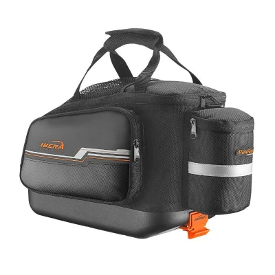 Image de Sacoche arrière fixation porte bagage systeme pakrak Ibera Commuter