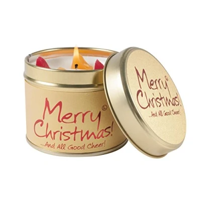 Image de Lily Flame Joyeux Noël étain, Marron
