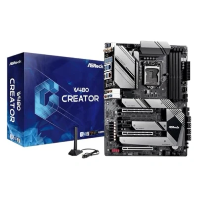 Image de Asrock W480 CREATOR carte mère Intel LGA 1200 (Socket H5) ATX Neuf