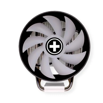 Image de Xilence M403PRO.ARGB AMD et Intel Ventilateur de processeur, 120mm PWM ARGB Ventilateur, 150W TDP, transparent/noir/argent