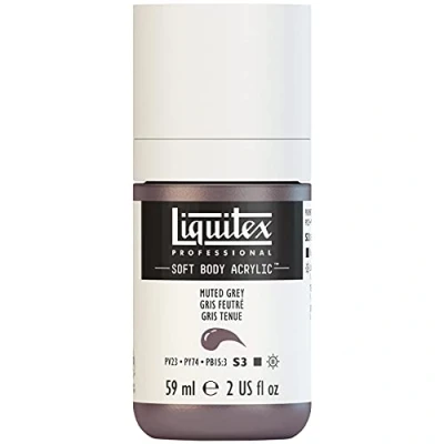Image de Liquitex Professional Acrylique Soft Body 59ml Gris Feutré