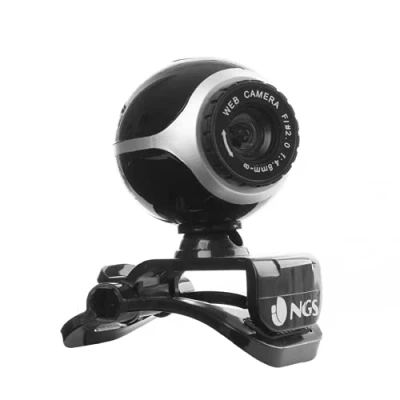 Image de NGS XPRESSCAM300 Webcam pour PC avec Microphone Intégré, Résolution VGA, Connexion USB 2.0 et Plug&amp;Play