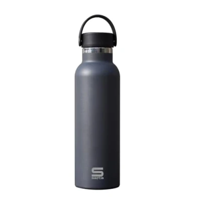 Image de Bouteille isotherme SAFTA 600 ml Acier inoxydable Double isolation 12h chaud, 24h froid