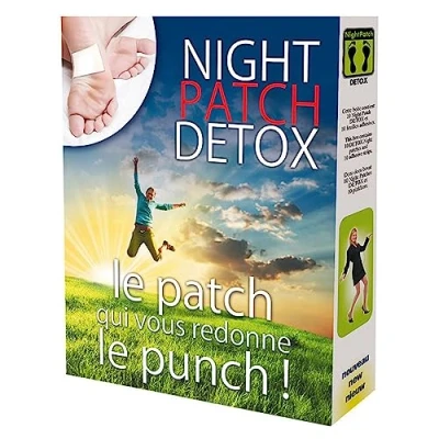 Image de NUTRIEXPERT Night Patch Detox Aide à éliminer impuretés et toxines 100% naturelle Cure 5 jours Boîte 10 patchs