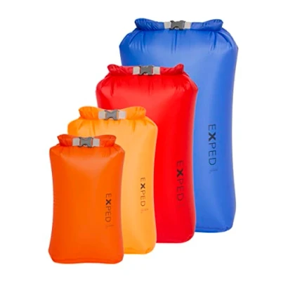 Image de Exped Fold DRYBAG UL 4 Pack (X Small Large), Multicoluer