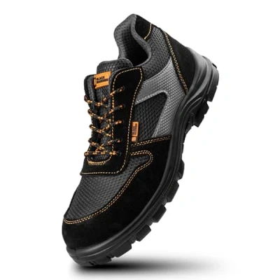 Image de BLACK HAMMER Chaussure de Sécurité S1P SRC Composite Protection Non métallique sans métal Baskets Chaussures Travail et randonnée 1997 (48 EU)