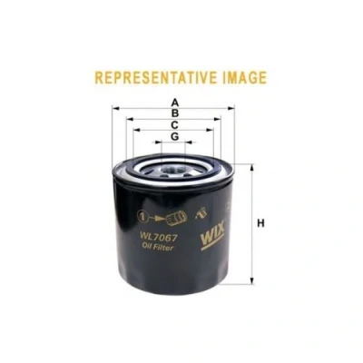 Image de Wix Filters WL7168 Filtre à huile