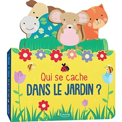 Image de Qui se cache dans le jardin ?: Avec 4 tirettes en forme d&#039;animaux