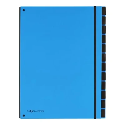Image de Pagna Classeurs Soufflet Tendance A4 12 Compar. Bleu Ciel