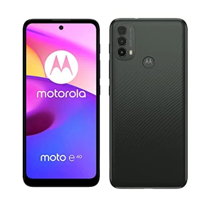 Image de Motorola Moto E 40 16,5 cm (6.5 ) Android 11 4G USB Type C 4 Go 64 5000 mAh Gris Neuf