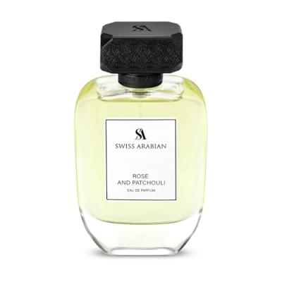 Image de Swiss Arabian Rose and Patchouli Eau de parfum for Women 100ML Un mélange succulent fruits sucrés et d&#039;ambre doré tendre dévoué