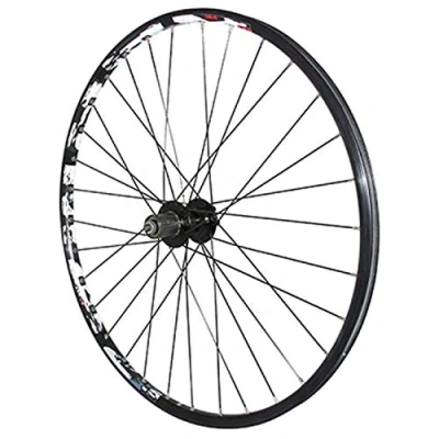 Image de Roue VTT 27.5&quot; Karma Disc Arriere Noir Double PAROI MOYEU 6TROUS pour Cassette Shimano SRAM 11 10 9 8V.