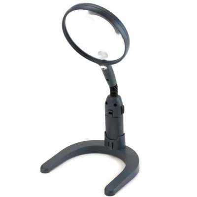 Image de Loupe de table flexible Carson avec LED 2 x 110 mm