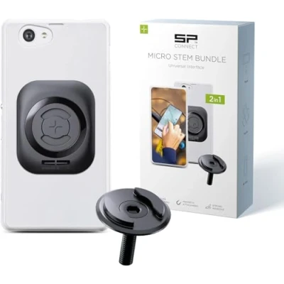 Image de SP CONNECT Micro Stem Mount Pro Interface SPC+ Support de téléphone portable pour guidon vélo smartphone