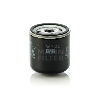 Image de MANN FILTER W 712/21 Filtre à huile 3/4 16 UNF avec un clapet de non retour vissé CHRYSLER: PT Cruiser Break, Voyager / Grand 3