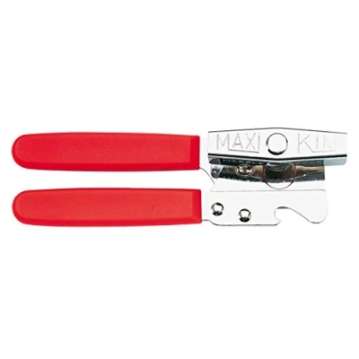 Image de NOGENT*** 04040G Maxi Kim Ouvre Boîtes Acier/Poignées Plastifié Rouge