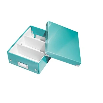 Image de Leitz Wow Click &amp; Store 60570051 Petite Boîte de Rangement Système Compartiment A5 Menthe