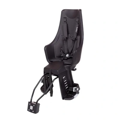 Image de BOBIKE 8011100024 Siège arrière Exclusive Tour Plus pour vélos avec Roues de 26&quot; à 29&quot; ancrage Cadre en Couleur Urban Noir