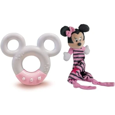 Image de Clementoni Minnie Projecteur Disney Baby veilleuse Musicale et Lumineuse Peluche Lavable en Machine, 0 Mois Plus, 17396, Multicolore, Taille Unique