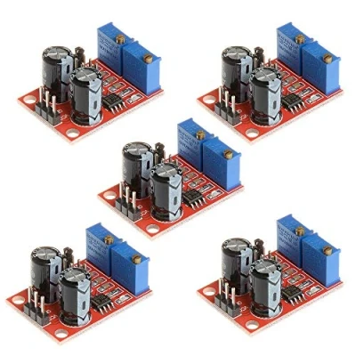 Image de DollaTek 5Pcs NE555 Module Générateur de Signal à Onde Carrée Fréquence Cycle Vie Réglable